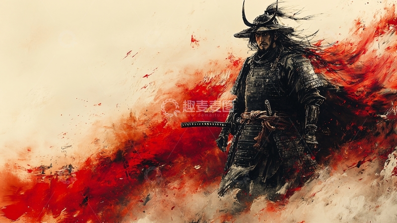 高清大图下载【趣麦麦图】武士血战
