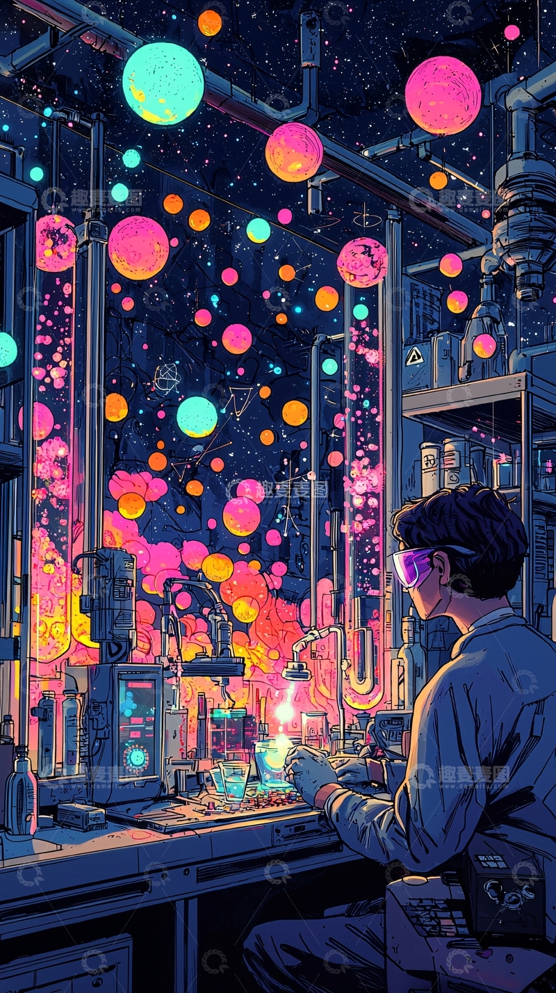 高清大图下载【趣麦麦图】实验室