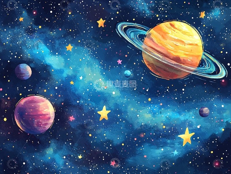 高清大图下载【趣麦麦图】宇宙星空