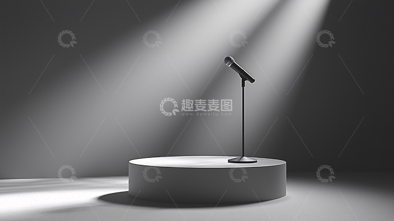 高清大图下载【趣麦麦图】舞台麦克风