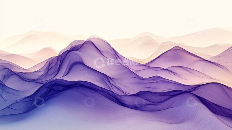 高清大图下载【趣麦麦图】水墨山峦