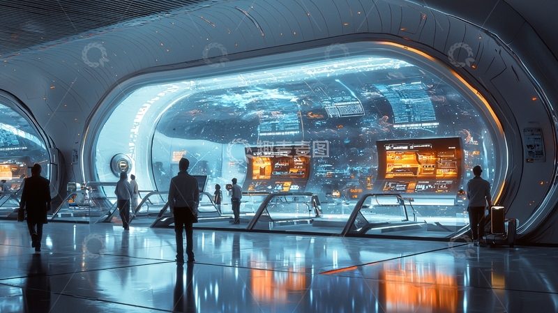 高清大图下载【趣麦麦图】未来科技感空间22