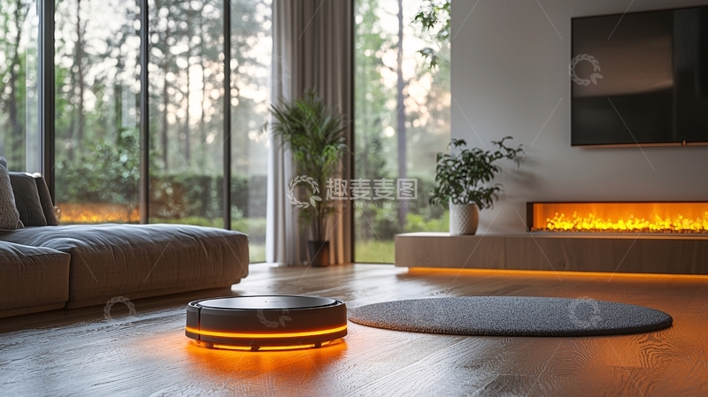 高清大图下载【趣麦麦图】现代简约客厅家居