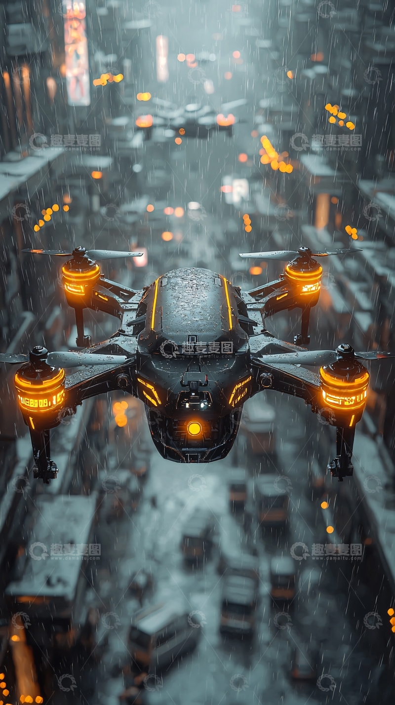 高清大图下载【趣麦麦图】未来城市