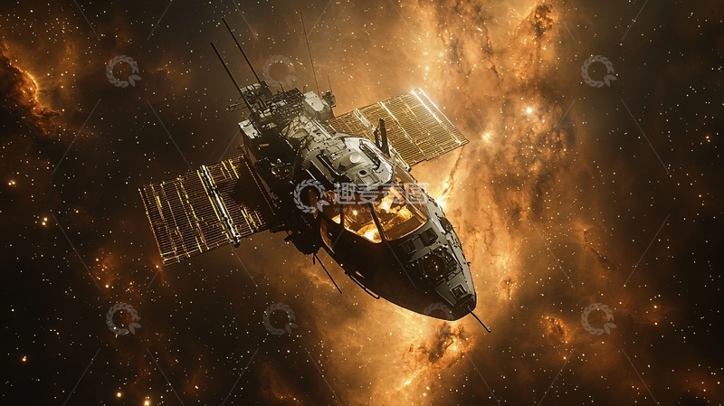 高清大图下载【趣麦麦图】宇宙飞船