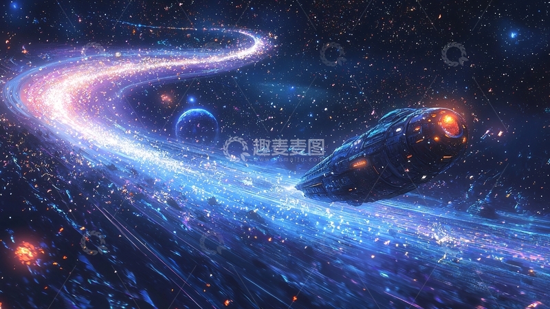 高清大图下载【趣麦麦图】宇宙飞船