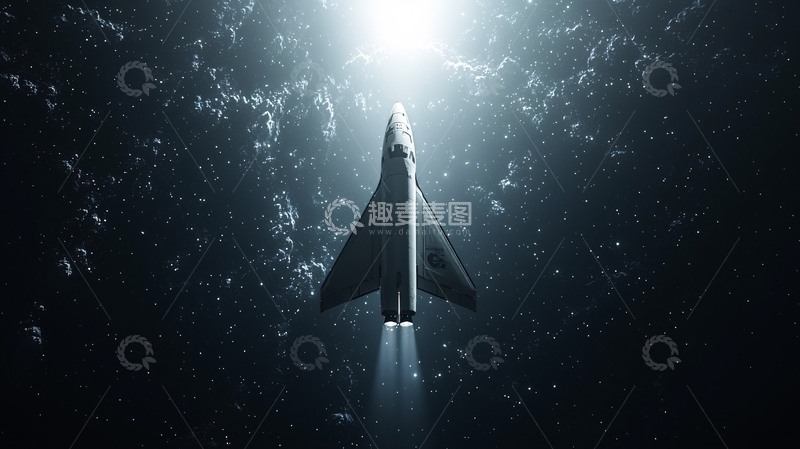 高清大图下载【趣麦麦图】宇宙飞船