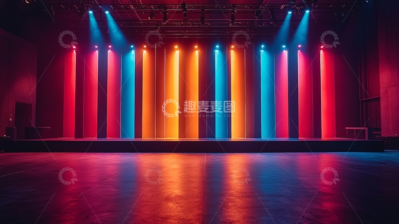 高清大图下载【趣麦麦图】舞台灯光22