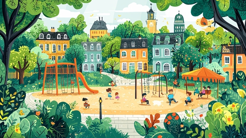 高清大图下载【趣麦麦图】公园