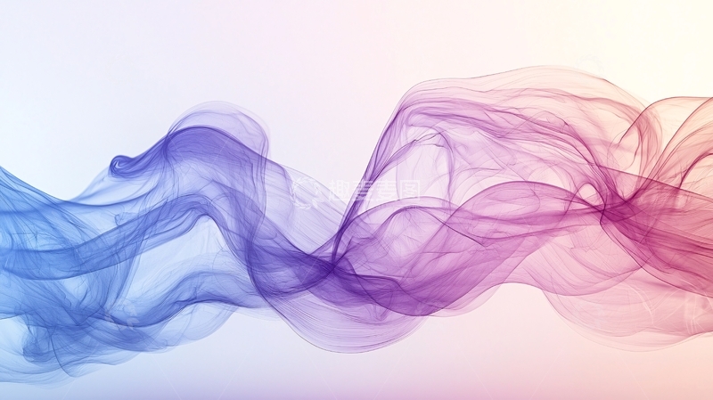 高清大图下载【趣麦麦图】彩色烟雾飘逸