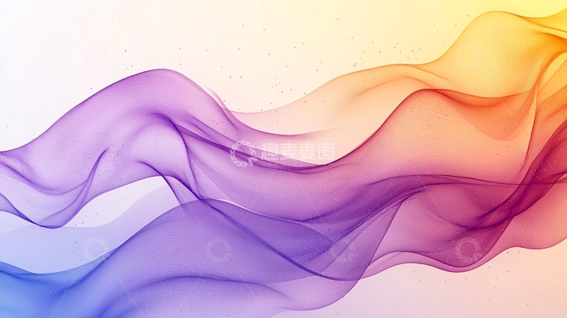 高清大图下载【趣麦麦图】彩色烟雾飘逸