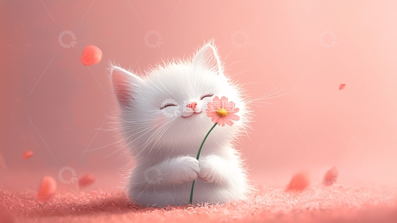 高清大图下载【趣麦麦图】萌宠小猫