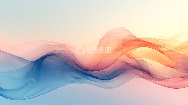 高清大图下载【趣麦麦图】抽象彩色烟雾