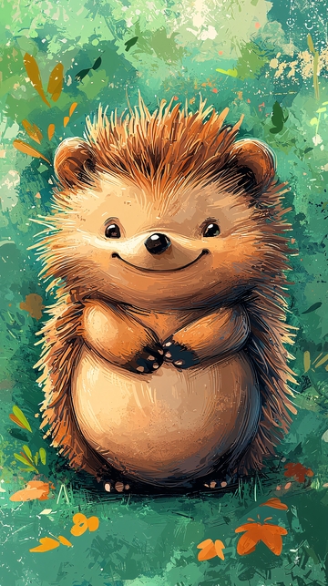 卡通刺猬