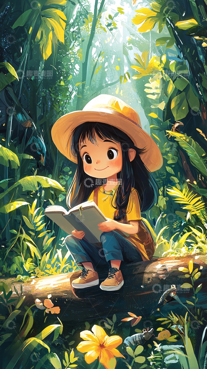 高清大图下载【趣麦麦图】绿色森林