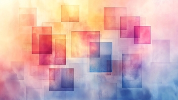 抽象彩色方块背景