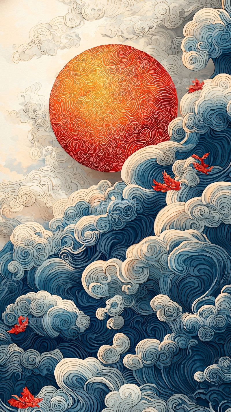 高清大图下载【趣麦麦图】水墨国风