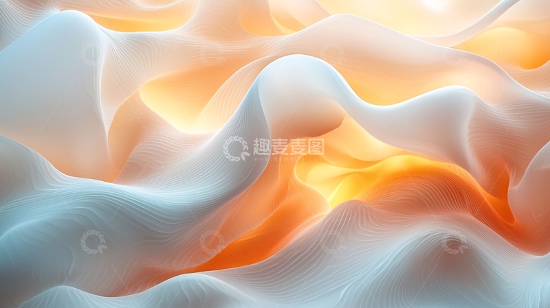 高清大图下载【趣麦麦图】光滑柔软的丝绸质感