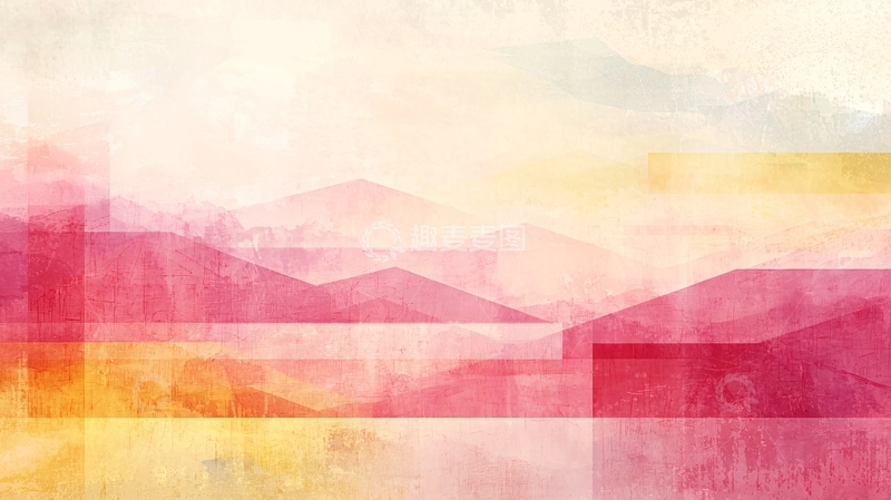 高清大图下载【趣麦麦图】水彩山水画