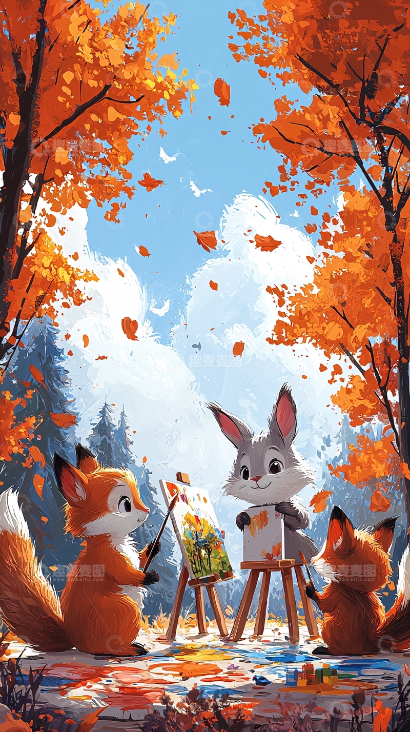 高清大图下载【趣麦麦图】秋天