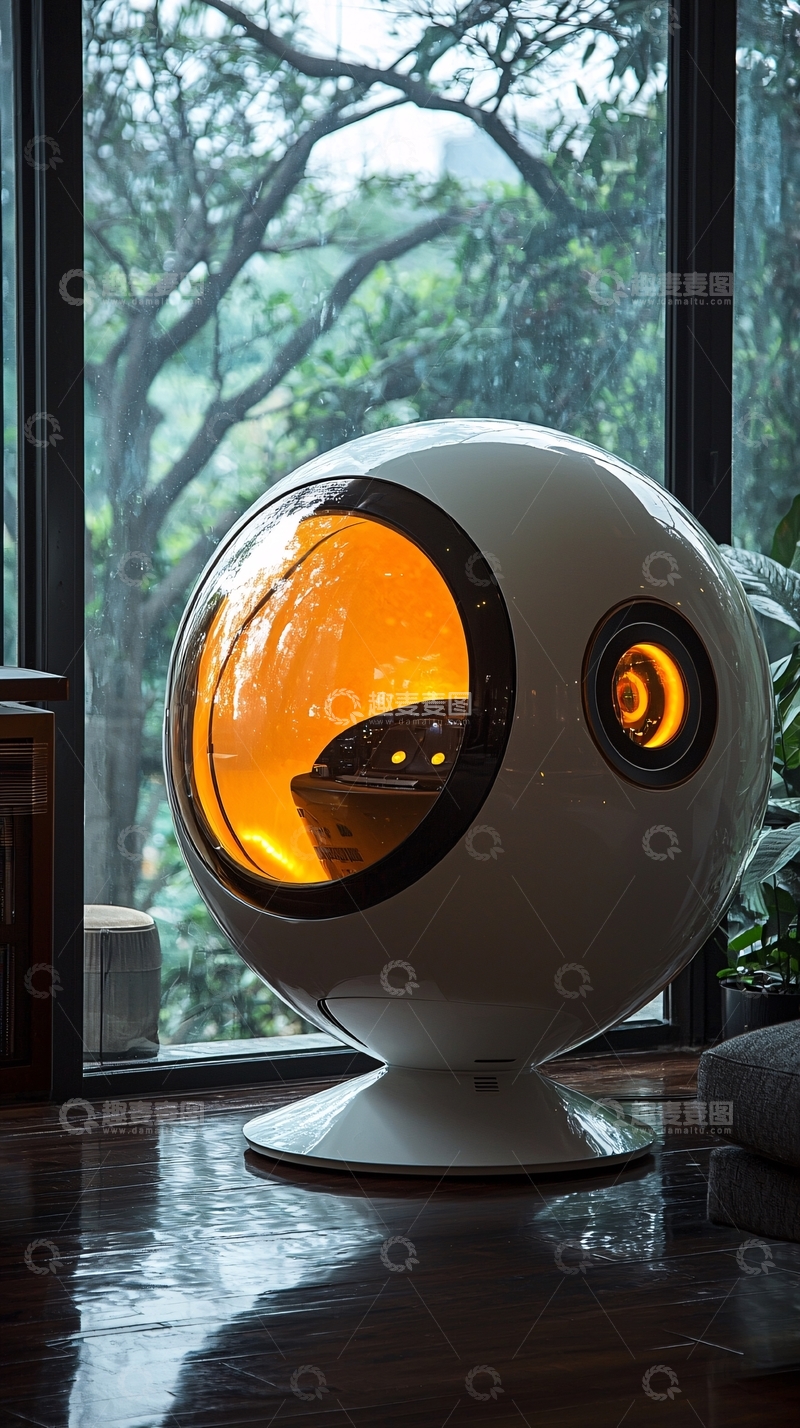 高清大图下载【趣麦麦图】太空舱座椅