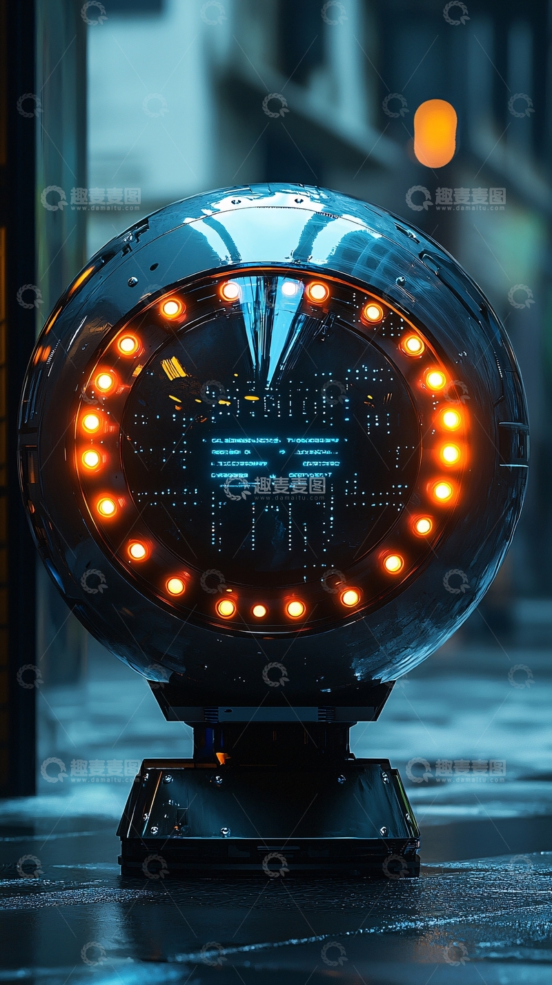 高清大图下载【趣麦麦图】未来科技感球体装置