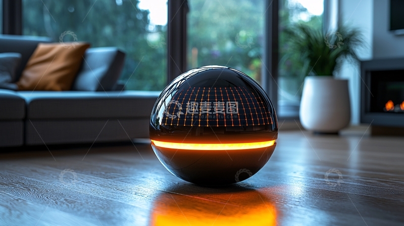 高清大图下载【趣麦麦图】现代简约家居智能球体