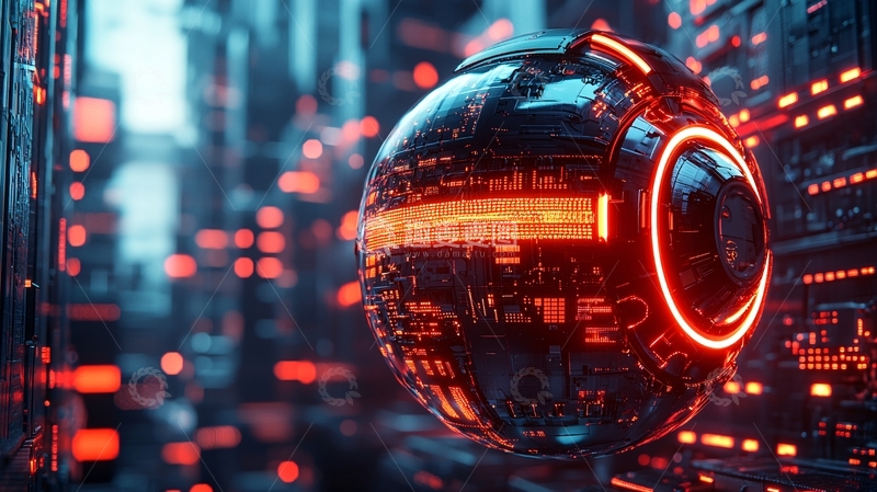 高清大图下载【趣麦麦图】未来科技感球体