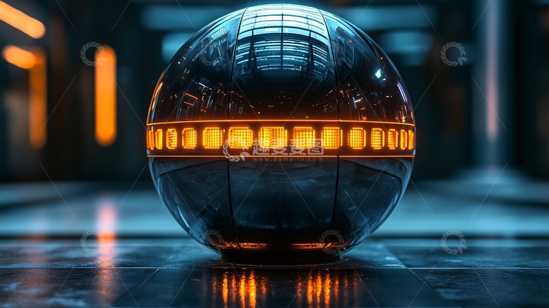 高清大图下载【趣麦麦图】金属球体