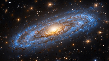 宇宙螺旋星系高清图片