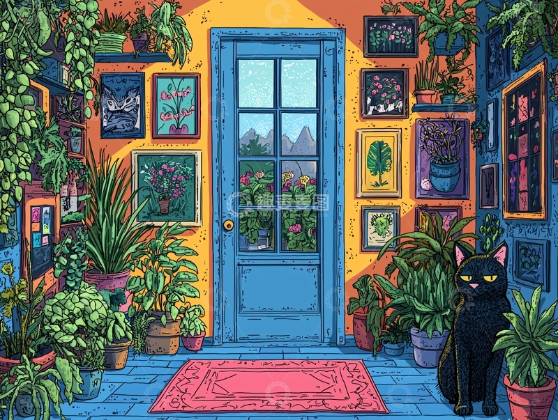 高清大图下载【趣麦麦图】室内植物