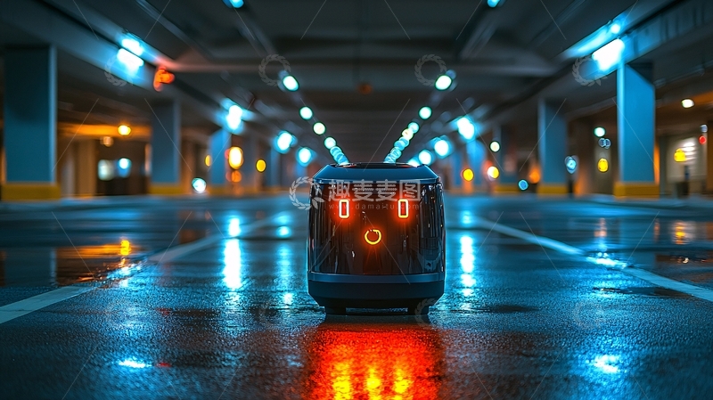 高清大图下载【趣麦麦图】未来感机器人