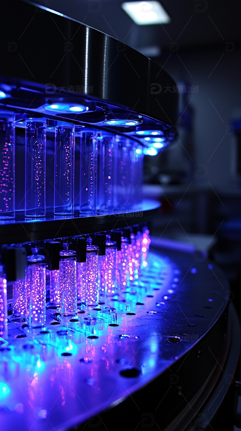 高清大图下载【趣麦麦图】旋转试管