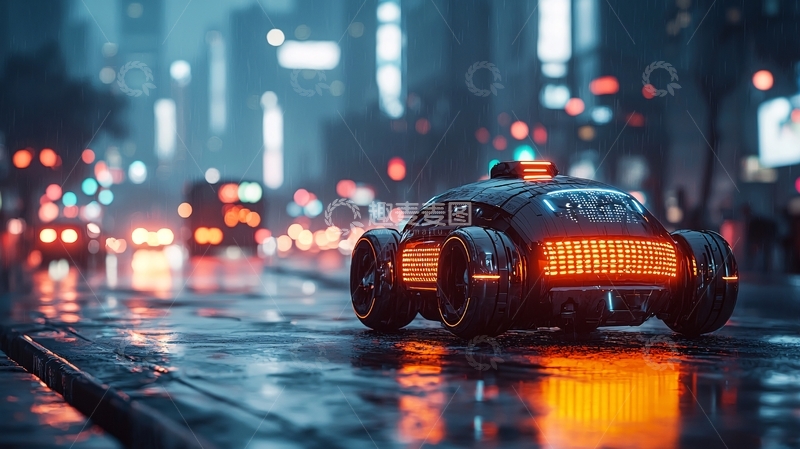 高清大图下载【趣麦麦图】未来城市夜景50