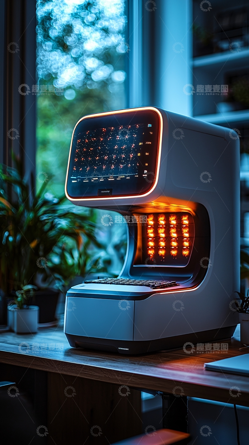 高清大图下载【趣麦麦图】科技感十足的未来设备