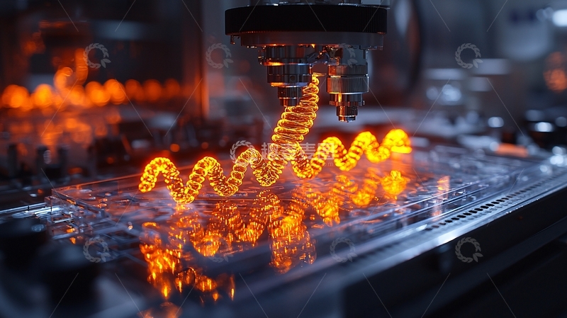 高清大图下载【趣麦麦图】高温金属线圈加工