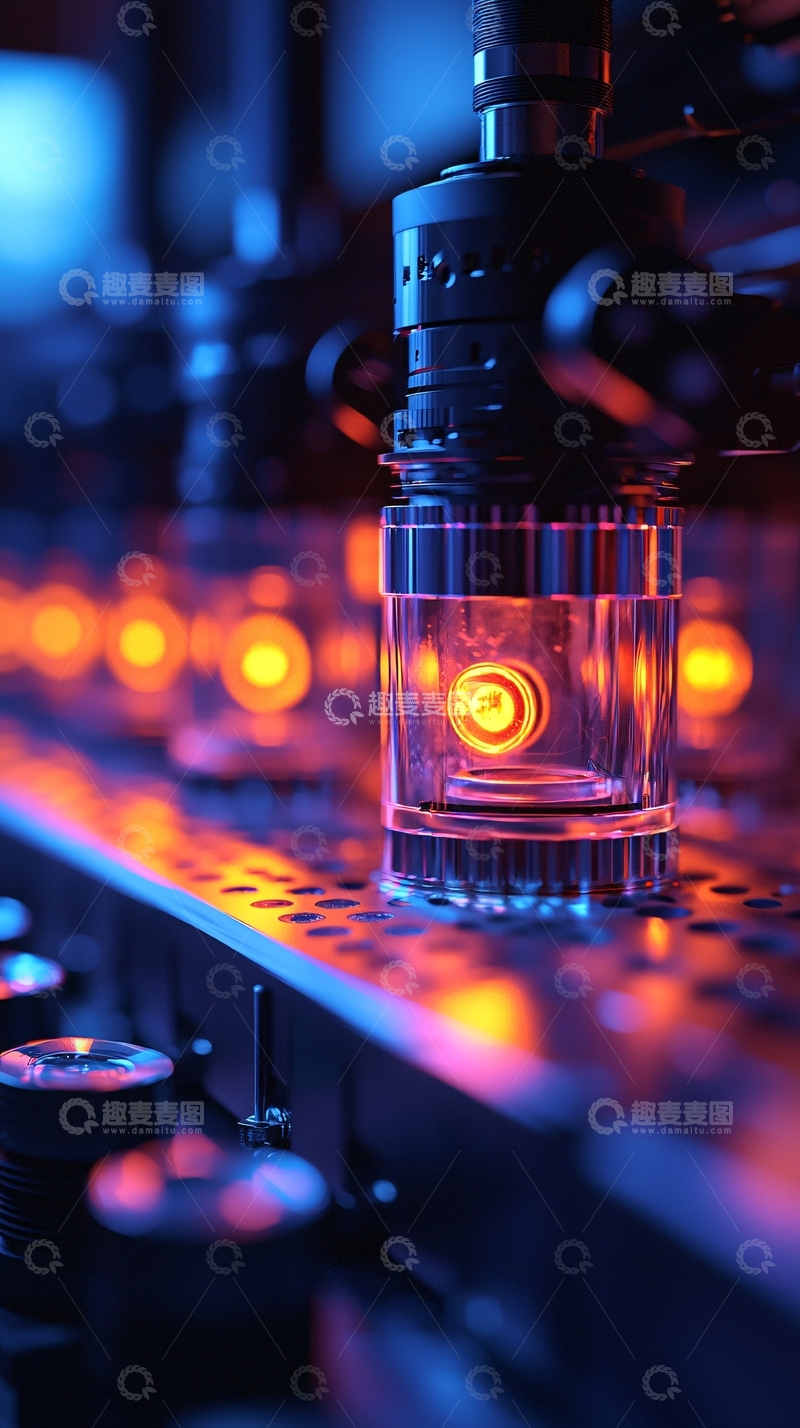 高清大图下载【趣麦麦图】科技感十足的精密仪器