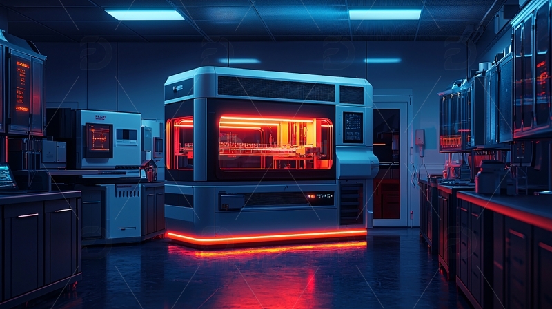 高清大图下载【趣麦麦图】未来科技实验室