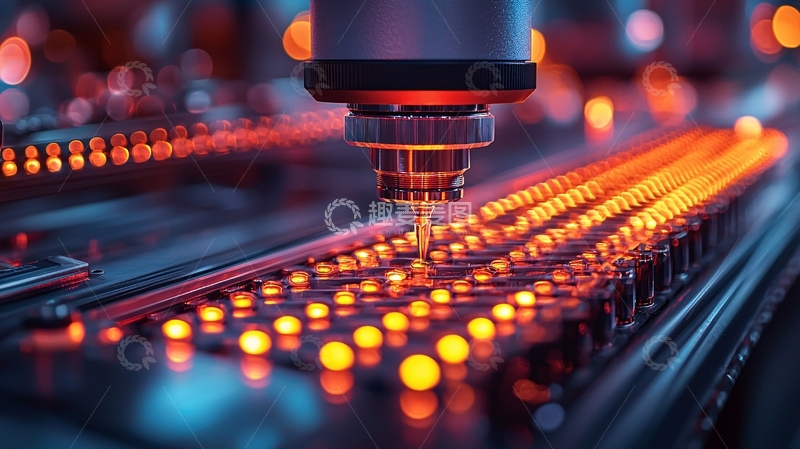 高清大图下载【趣麦麦图】自动化生产线