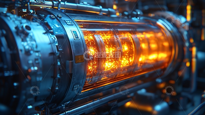 高清大图下载【趣麦麦图】未来科技感工业设备