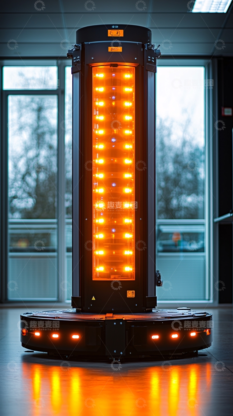 高清大图下载【趣麦麦图】高科技移动式灯光装置