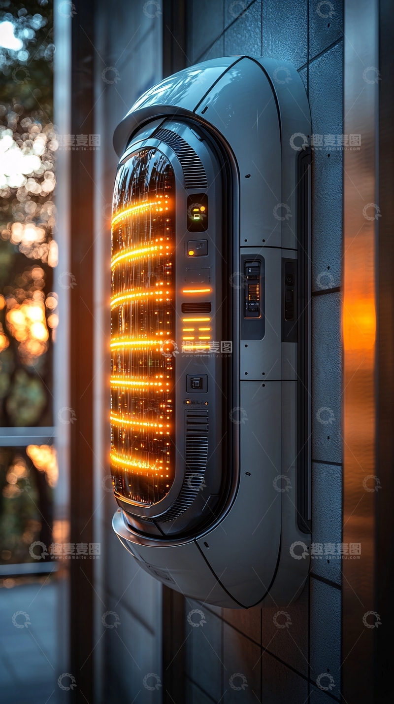 高清大图下载【趣麦麦图】未来科技装置