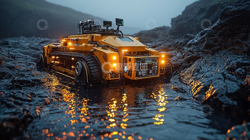 高清大图下载【趣麦麦图】未来感越野车