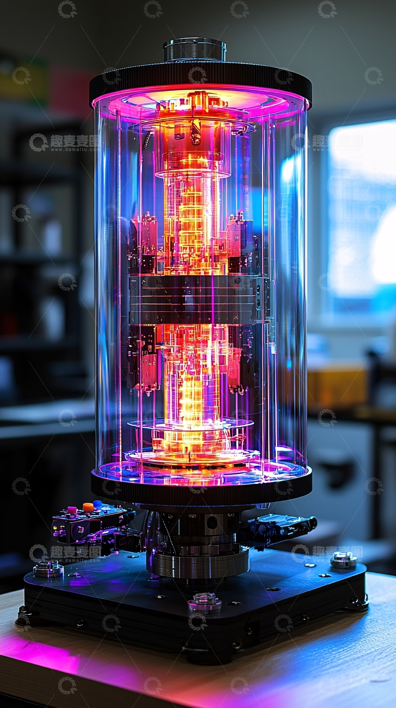 高清大图下载【趣麦麦图】量子计算机