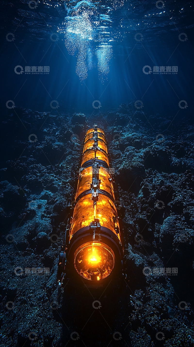 高清大图下载【趣麦麦图】海底神秘装置