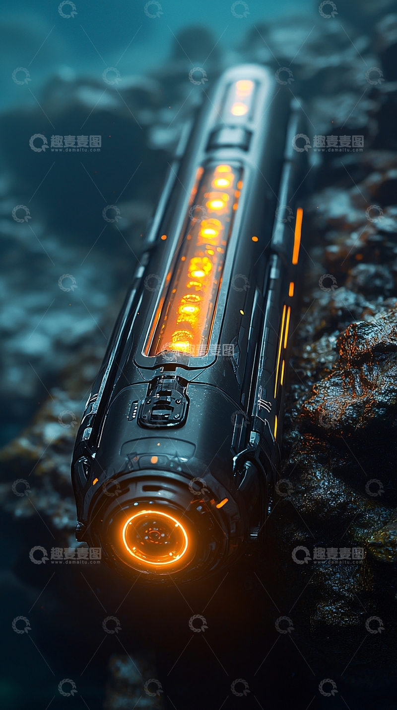 高清大图下载【趣麦麦图】深海科技感未来武器
