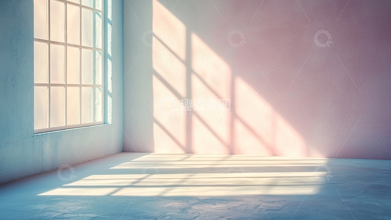 高清大图下载【趣麦麦图】阳光洒进房间