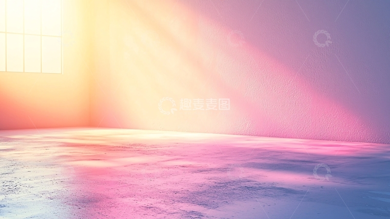 高清大图下载【趣麦麦图】光线透过窗户照射室内