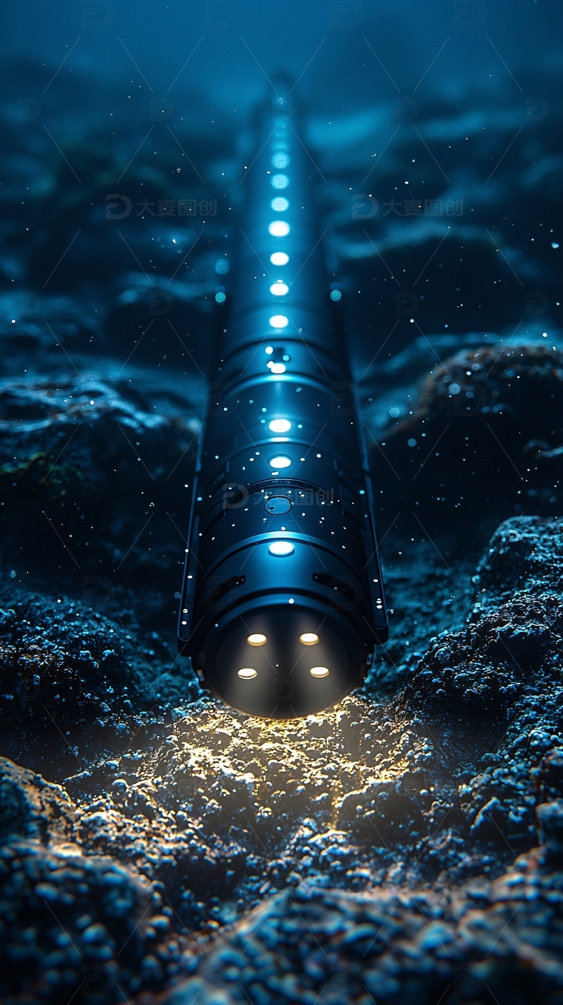 高清大图下载【趣麦麦图】深海探测器高清图片