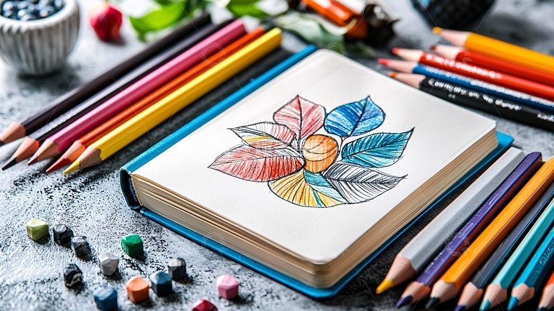 高清大图下载【趣麦麦图】彩色铅笔